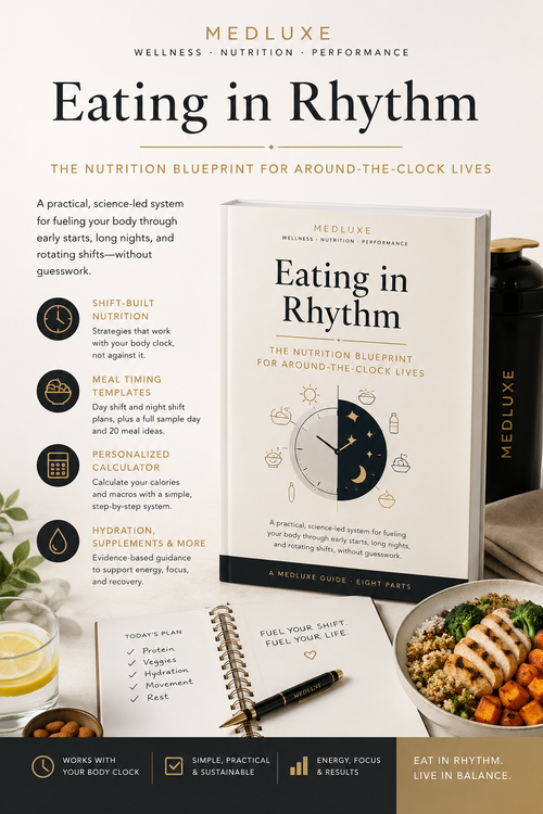 Eating in Rhythm: The Nutrition Blueprint for Around-the-Clock Lives